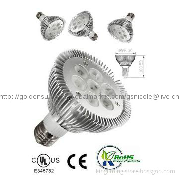 7W High power PAR30 LED spot light with UL&CE&RoHS